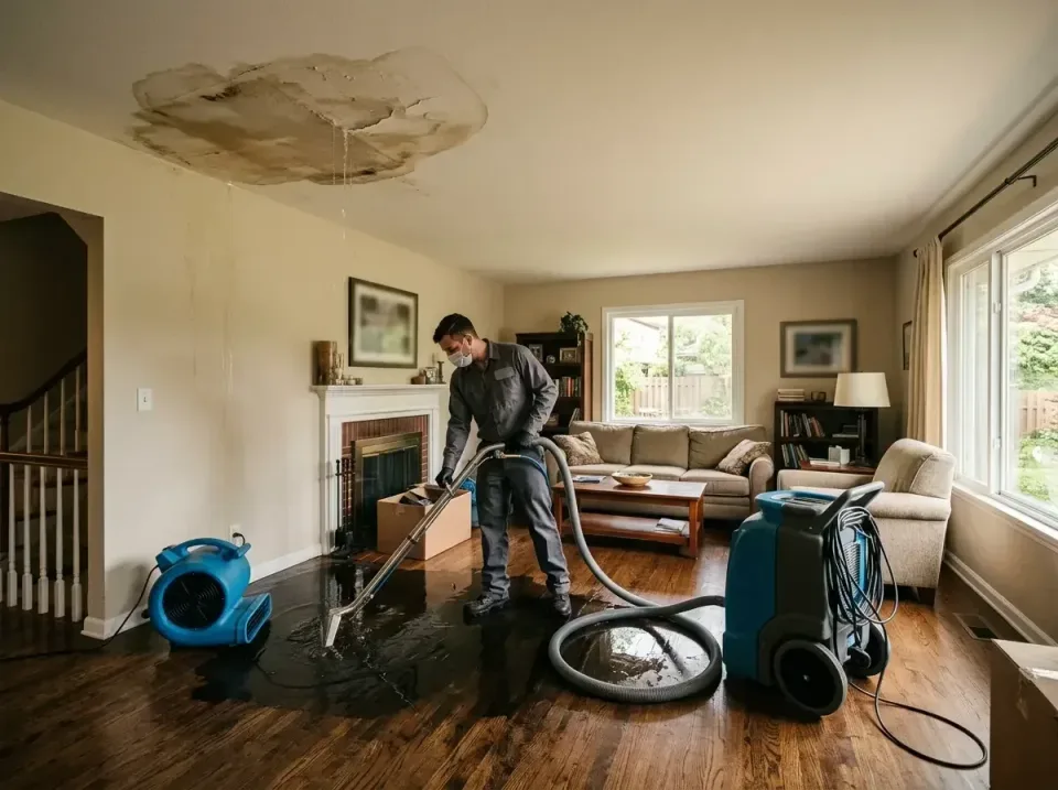 attic-pipe-burst-ceiling-drip-008 — frequently asked questions, Water Damage Restoration & Carpet Care in Hazel Dell, WA